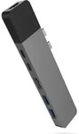 USB-C 4K Ethernet Dock, Dockingstation - Schwarz/Grau