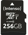 Intenso 256 GB microSDXC UHS-I Premium inkl. SD-Adapter
