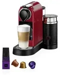 Krups XN7615, NESPRESSO ORIGINAL | CitiZ&milk | Kaffeekapselmaschine von Krups | Rot