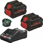 Bosch 1600A016GP, Bosch Starter Set 2x ProCORE 18V 8,0 Ah Akku + Ladeger&auml;t GAL