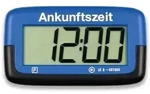 1x Park Micro Digitale Parkscheibe | elektronische Parkscheibe mit Zulassung (blau)