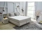 289421 Boxspringbett Carla Mix - Hellgrau