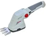 Ikra Akku Gras- und Strauchschere IGBS 3.6 USB, inkl. Ladeger&auml;t - Wei&szlig;