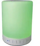 Denver BTL-30 portable Bluetooth Speaker mit Beleuchtung Grey Neu - Wei&szlig;