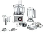 Bosch MC812S814, 3,9 l, Edelstahl, Wei&szlig;, Drehregler, CE, EAC, VDE, Kunststoff, 1250
