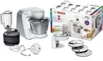 Bosch Haushalt MUM58W20 K&uuml;chenmaschine 1000 W Wei&szlig;, Silber (matt) - Wei&szlig;