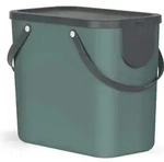 Rotho M&uuml;lltrennsystem 25L Albula - M&uuml;lleimer 40,0 x 23,5 x 34,0 cm - Abfalleimer