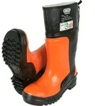 Oregon Schnittschutz Gummistiefel Yukon Orange/Schwarz Gr&ouml;&szlig;e 42 - Schwarz - 42