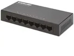 INTELLINET Switch 8x FE Office retail - Schwarz