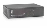 LevelOne Switch 8x FE FEP-0812 65W 4xPoE - Schwarz