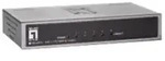 Switch 4x FE FEU-0511 1x SC MM Fiber Metall - Schwarz/Grau