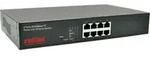 ROLINE PoE Fast Ethernet Switch, 8 Port, (8x PoE), 19-Zoll-Einbau