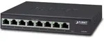 PLANET GSD-805, Unmanaged, Gigabit Ethernet (10/100/1000), Vollduplex, Rack-Einbau,