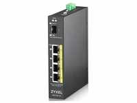 Zyxel RGS100-5P 5-Port unmanaged PoE Switch, DIN Rail