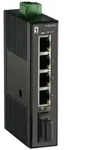 Switch 4x FE IES-0510 1xSC - Schwarz