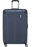 Travelite City 4 Rollen Trolley Koffer 77cm 113L Reisekoffer Hartschale marine -
