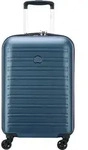 DELSEY PARIS Segur 2.0 4 Double Rolls Business Cabin Trolley Blue blau 55cm - Blau