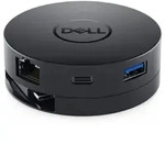 DELL DA300, Kabelgebunden, USB 3.2 Gen 2 (3.1 Gen 2) Type-C, 10,100,1000 Mbit/s,
