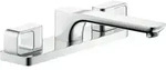 hansgrohe HG 3L Wannenrandarmatur AXOR URQUIOLA DN 15, mit Platte chrom - Silber