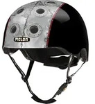 Melon Fahrradhelm Urban Active , Aviator Matt, XXS-S - Silber/Schwarz