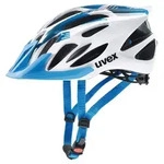 uvex flash Helm white blue 53-56 cm - Wei&szlig;