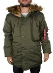 Alpha Industries Herren Polar Jacke, Gr&uuml;n X-Large - Gr&uuml;n - XL