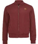 Urban Classics Diamond Quilt Nylon Jacket burgundy S - Rot - S