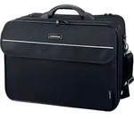 LiGHTPAK 46075 Notebook-Tasche "CORNICHE", aus Nylon, schwarz - Schwarz