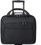DELSEY PARIS mit Laptopfach Parvis Plus 2 Rolls Trolley-Boardcase Black schwarz 43cm