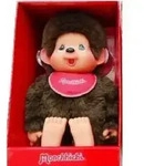 Monchhichi 255610 Junge - riesige 80cm gro&szlig; - Beige/Braun