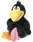 Rabe Socke gro&szlig; - Schwarz