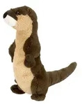 Wild Republic - Kuscheltier - Cuddlekins Mini - Flussotter Stehend - Braun