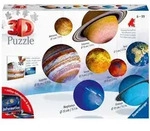 RAVENSBURGER 3D-Puzzle &ndash; Raummodell des Planetensystems &ndash; Weltraum &ndash; Planeten