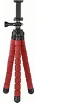 Hama Stativ "Flex" f&uuml;r Smartphone und GoPro, 26 cm, Rot