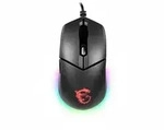 MSI Clutch GM11 Gaming Maus. Black. USB - Schwarz