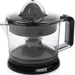 Princess 201004 Zitruspresse Classic, Schwarz, Transparent, 1 l, 1 m, Kunststoff, 25