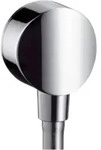 hansgrohe Wandanschluss, FixFit S, G1/2, 41mm, mit R&uuml;ckflussverhinderer, chrom, 1