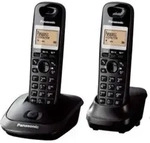 Panasonic KX-TG2512 DECT-Telefon Grau Anrufer-Identifikation - Grau