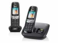 Gigaset CL660A Duo, Analoges/DECT-Telefon, Kabelloses Mobilteil,