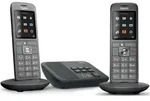 Gigaset CL660A Duo, Analoges/DECT-Telefon, Kabelloses Mobilteil,