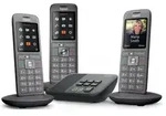Gigaset CL660A Trio, Analoges/DECT-Telefon, Kabelloses Mobilteil,