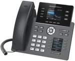 Grandstream Networks GRP2614, IP-Telefon, Schwarz, Kabelgebundenes Mobilteil, Im