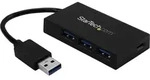 StarTech.com 4 Port USB 3.0 Hub - USB Typ-A Hub mit 1x USB-C und 3x USB-A (SuperSpeed