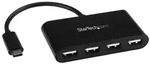 StarTech.com 4 Port USB-C Hub - Mini Hub - USB C auf 4x USB-A - USB 2.0, USB 2.0