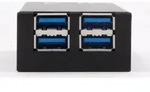 EXSYS EX-1180HMS, USB 3.2 Gen 1 (3.1 Gen 1) Type-B, USB 3.2 Gen 1 (3.1 Gen 1) Type-A,
