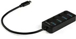 StarTech.com 4 Port USB-C Hub - 4x USB-A mit individuellen An/Aus-Schaltern - Mobiler