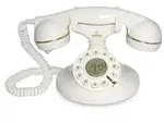 Brondi Vintage 10 White Telefon - Wei&szlig;