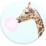 PopSockets PG Bubblegum Giraffe, Griffigkeit, Mehrfarbig, Tiermuster, Universal, 1
