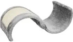 TRIXIE Kratzwelle Wavy - grau - 29 &times; 18 &times; 50 cm - Grau