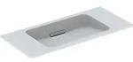 Geberit Geberit Waschtisch ONE 900x400mm, wei&szlig; Blende glanzverchromt KT - Wei&szlig;